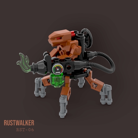 RST-06 Rustwalker from BrickLink Studio [BrickLink]