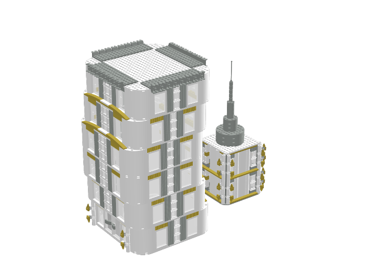 My first skyscraper from BrickLink Studio [BrickLink]