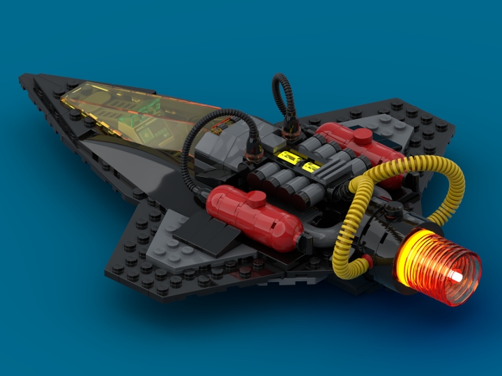 Turbo_Engine_Spaceship from BrickLink Studio [BrickLink]