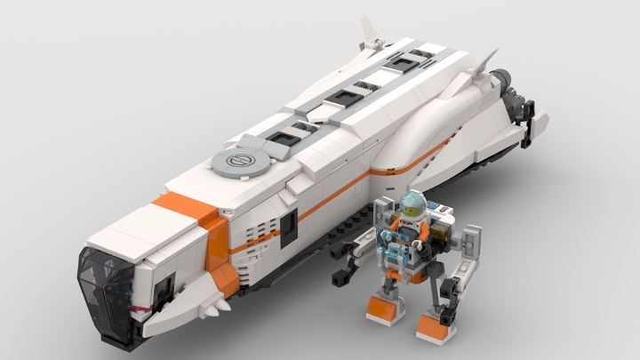Space Workhorse from BrickLink Studio [BrickLink]