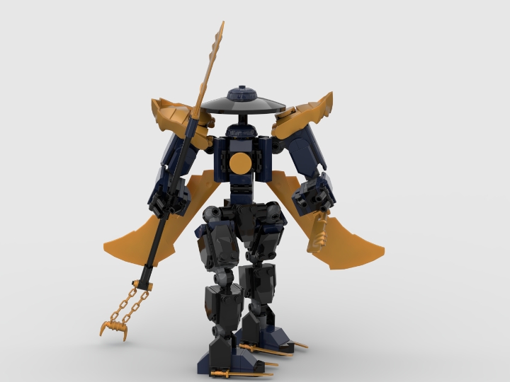 Rogue's mech from BrickLink Studio [BrickLink]