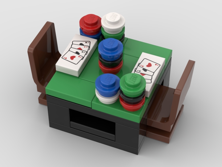 a card table from BrickLink Studio [BrickLink]