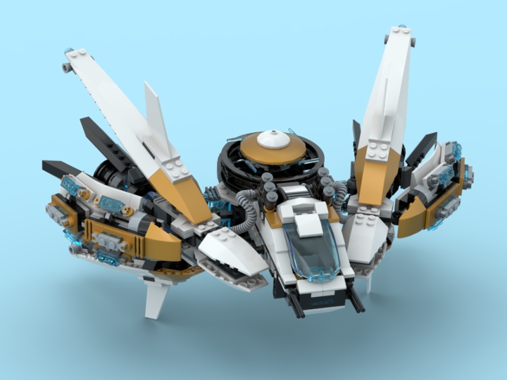 Dive jet from BrickLink Studio [BrickLink]
