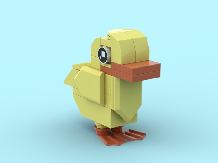 Duckling from BrickLink Studio [BrickLink]