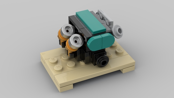 2JZ-GTE Engine from BrickLink Studio [BrickLink]