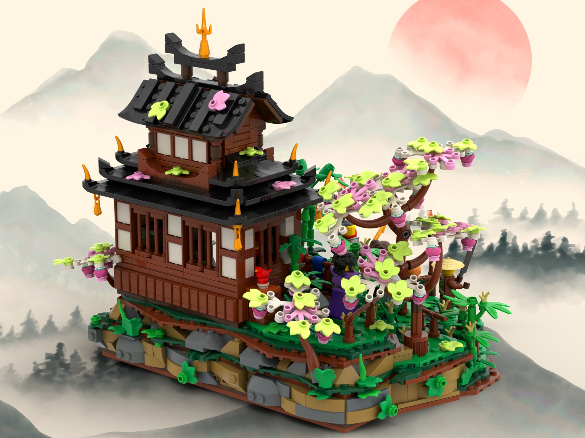 [Rice fields] [BrickLink]