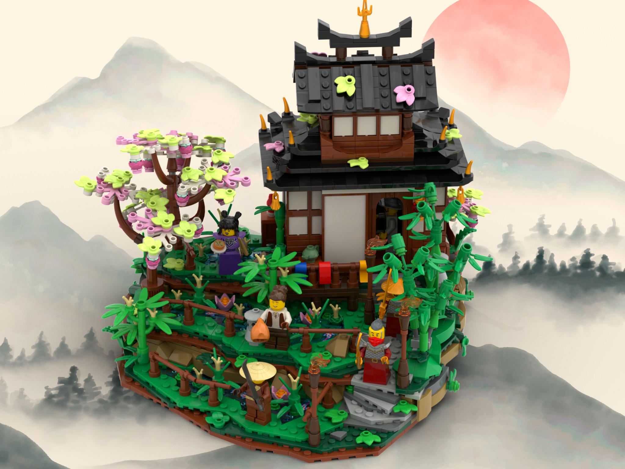 [Rice fields] [BrickLink]