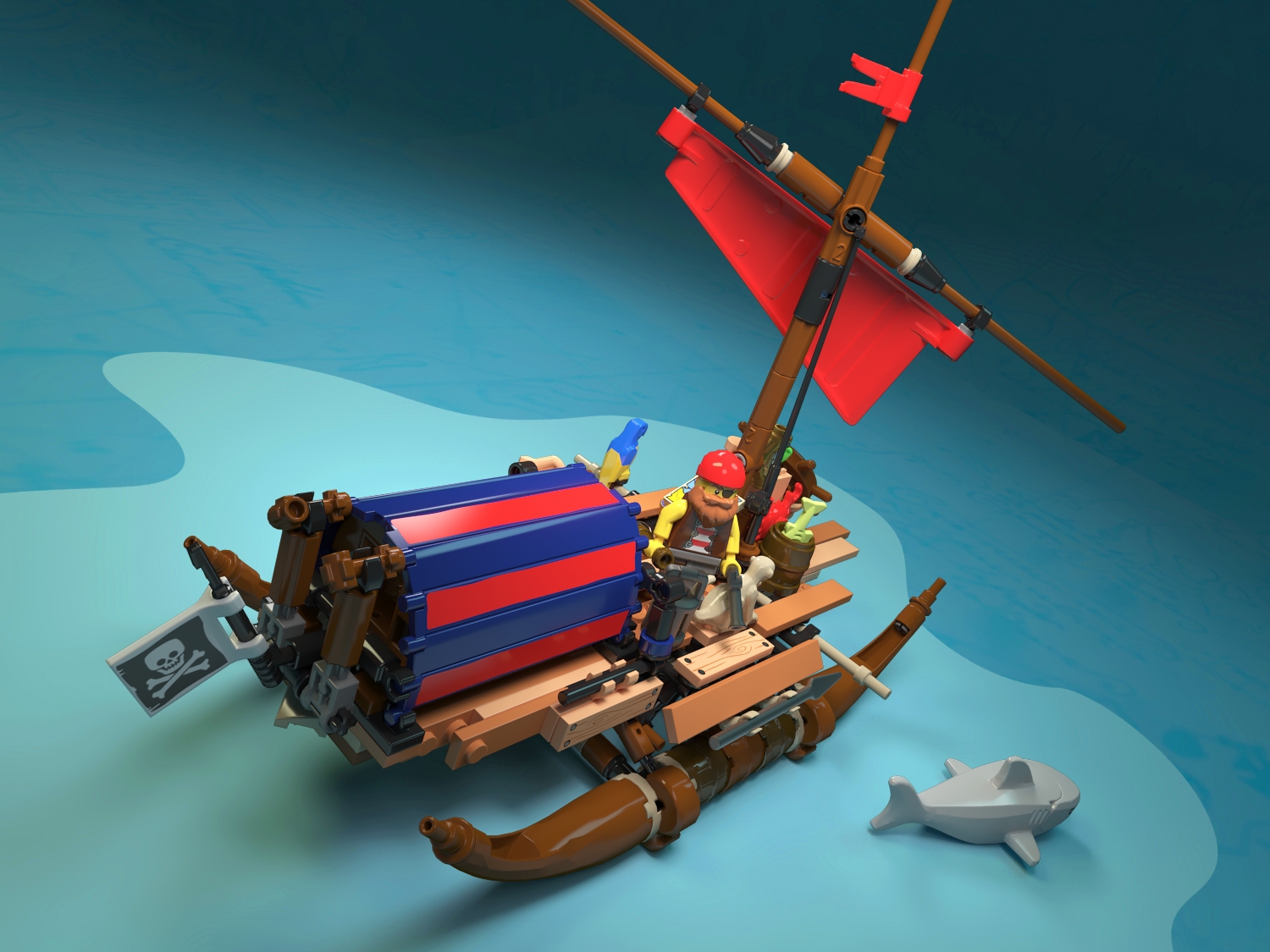 [Ride the Waves] [BrickLink]
