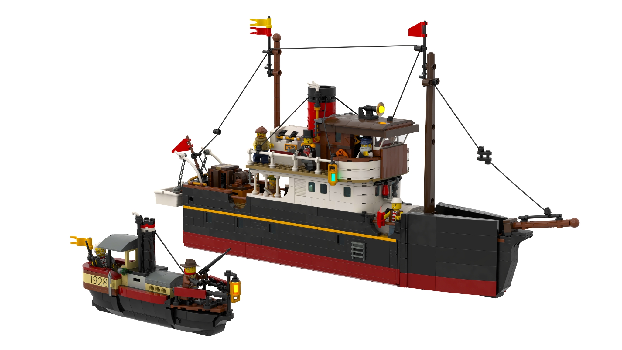[Steamship harbour] [BrickLink]