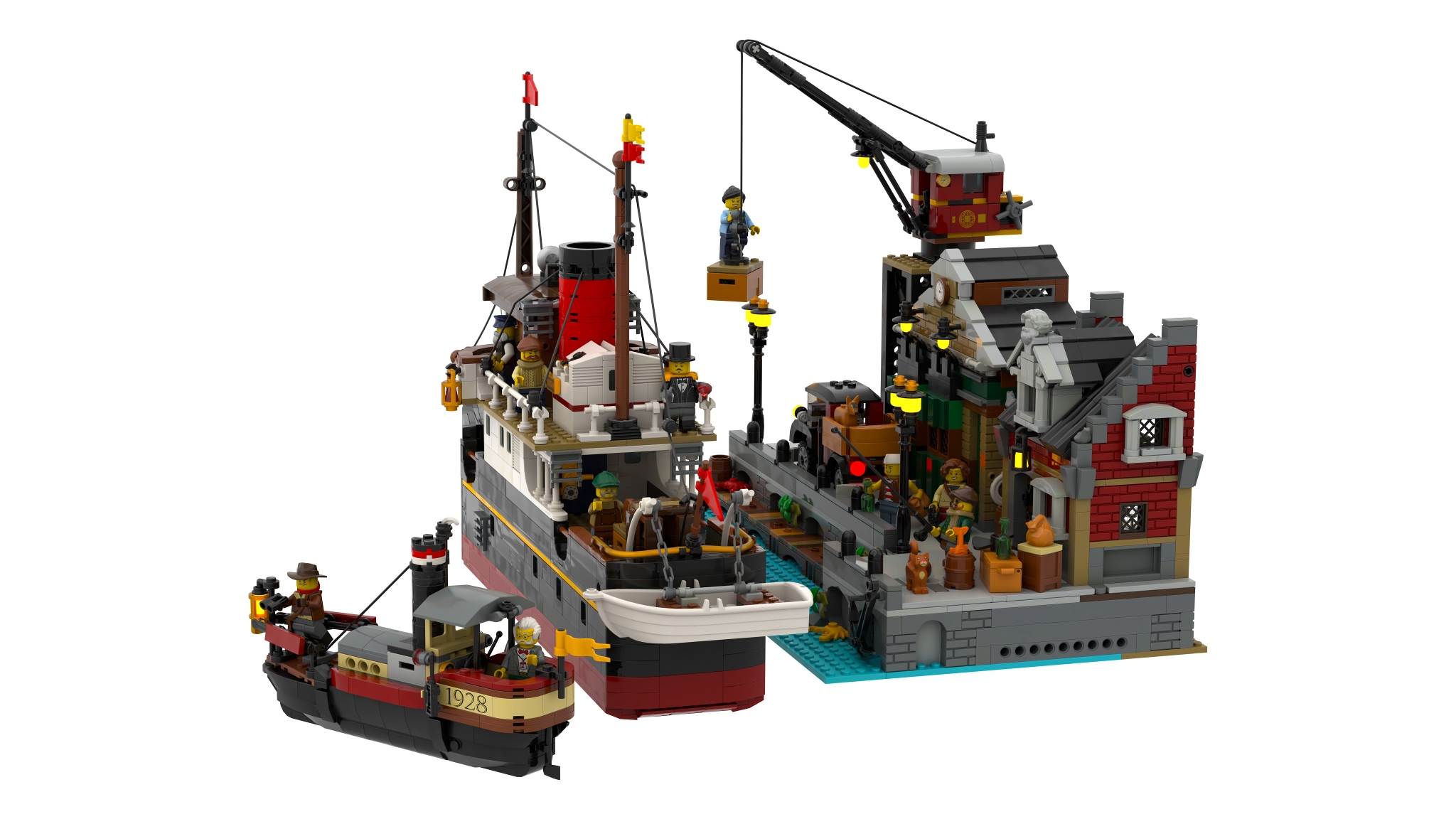 [Steamship harbour] [BrickLink]