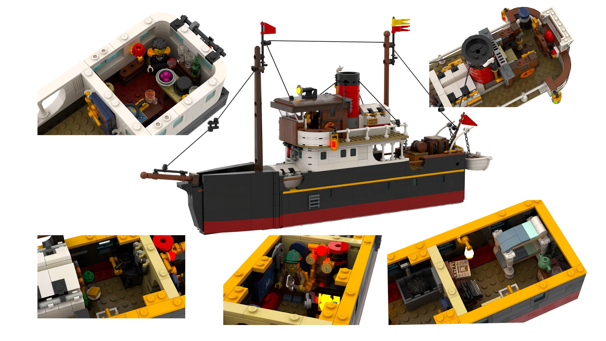 [Steamship harbour] [BrickLink]