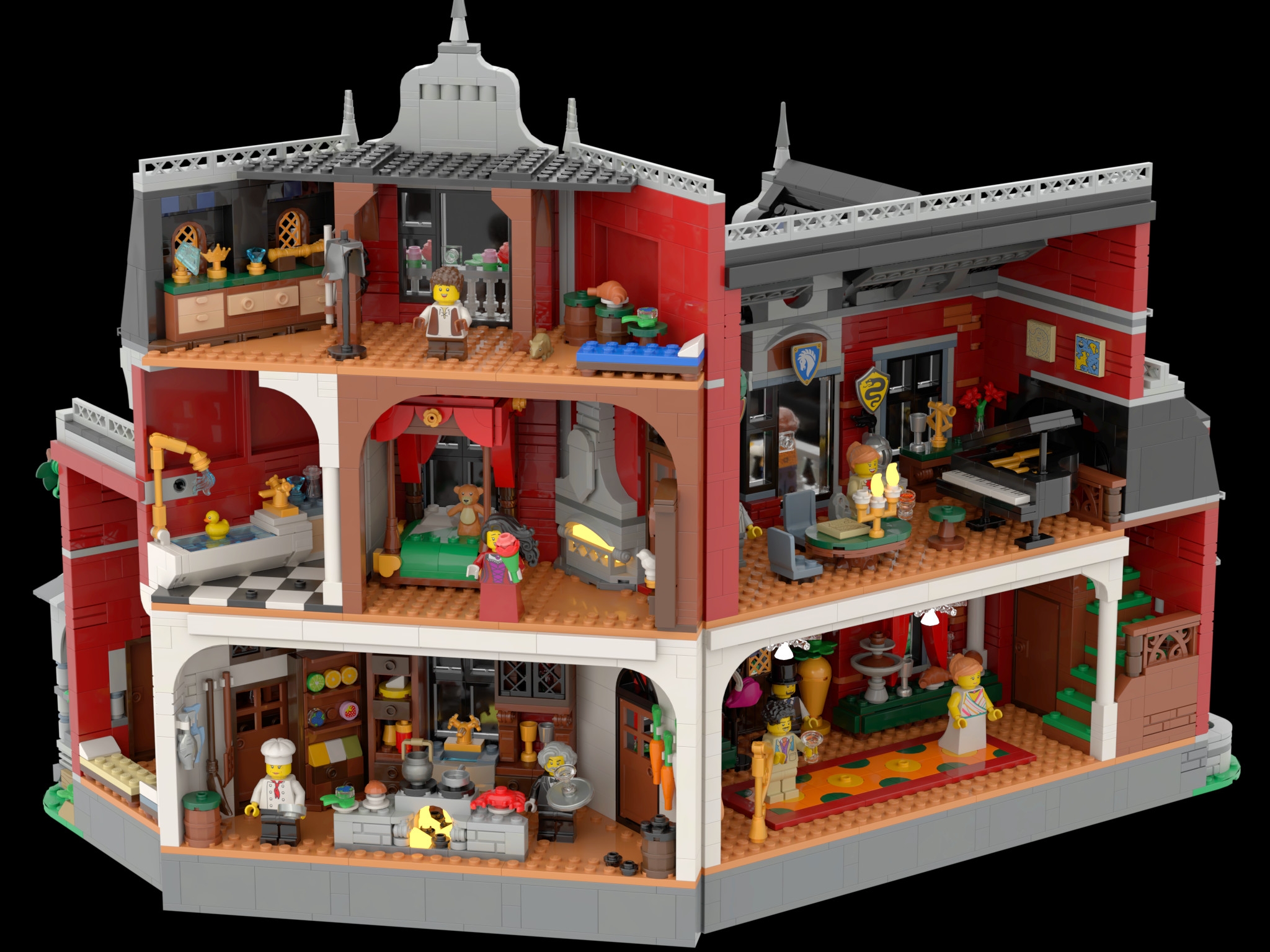 [Red mansion] [BrickLink]