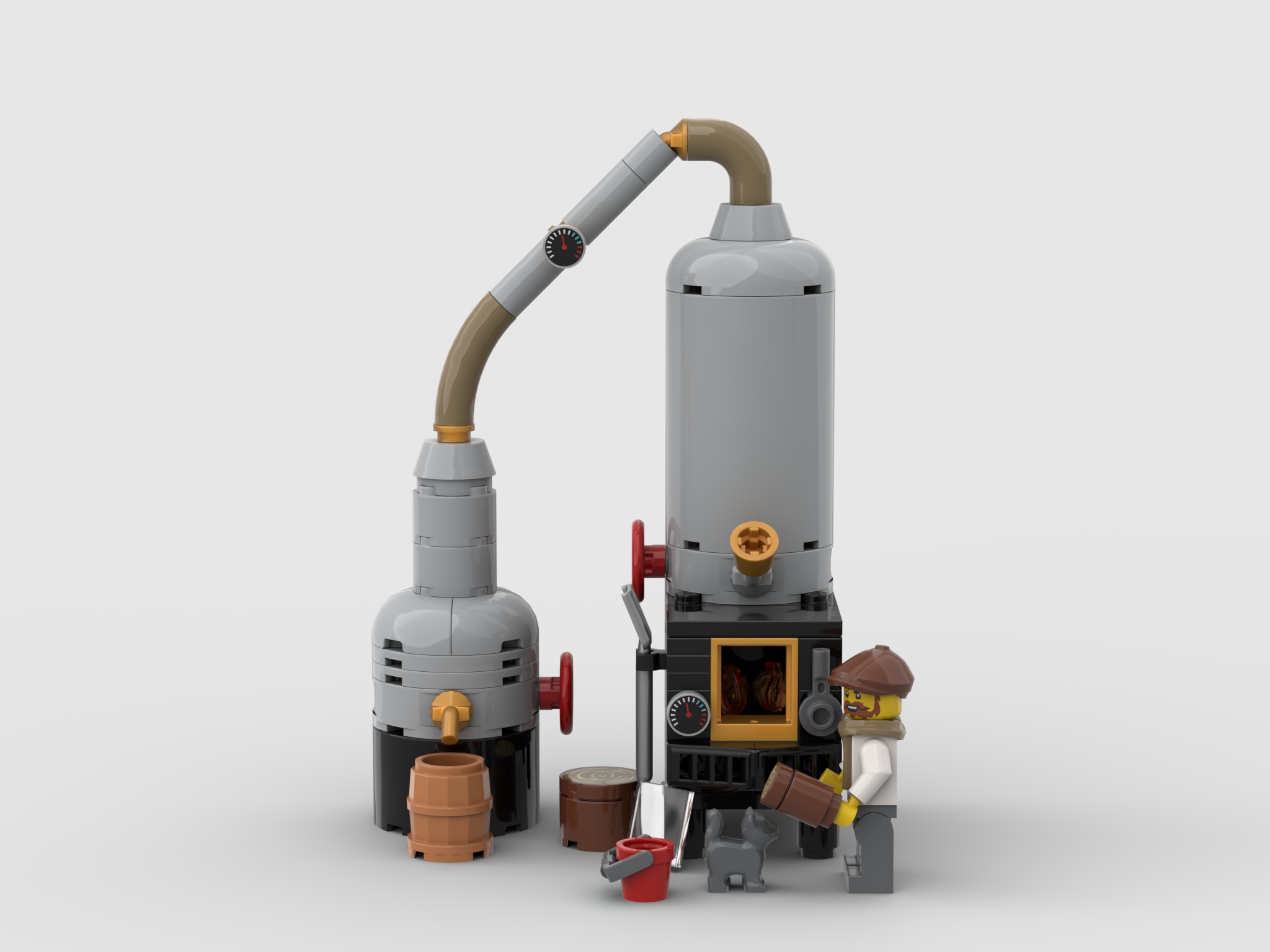 [John & Rosemarys Little Distillery] [BrickLink]