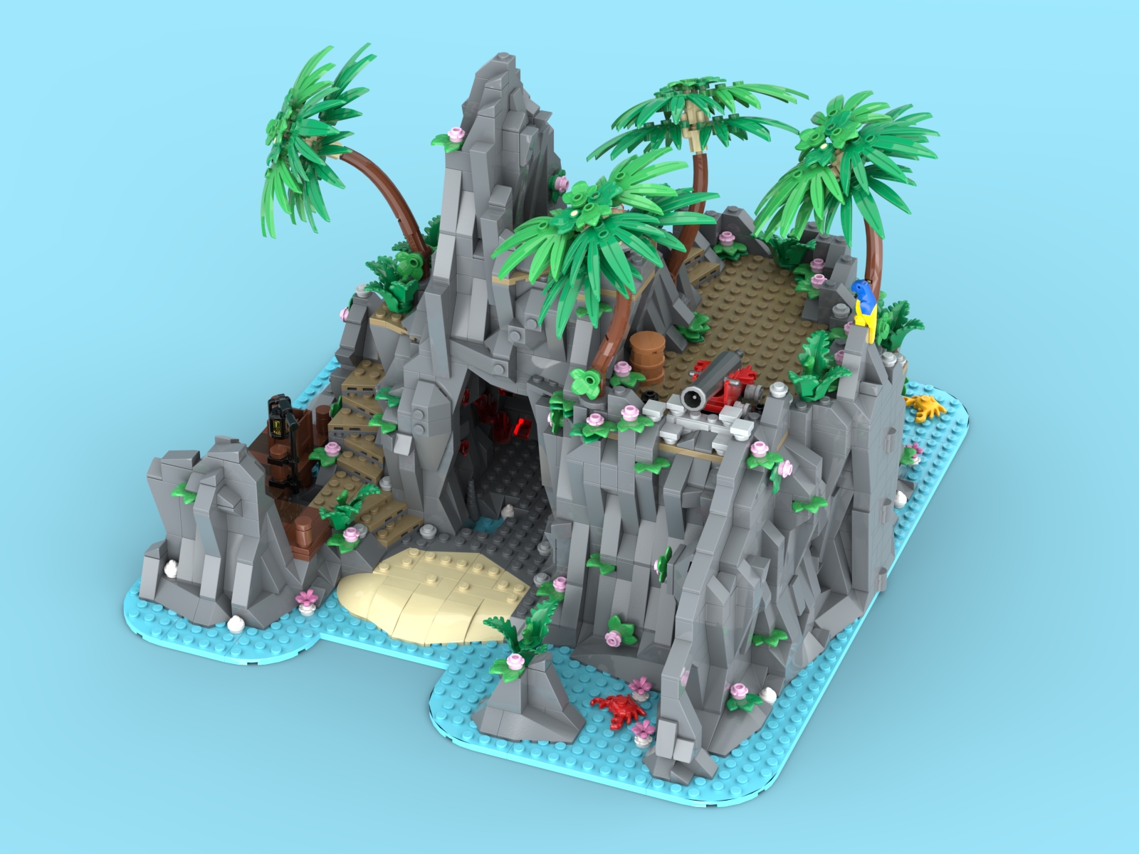 [Diamond Rock] [BrickLink]