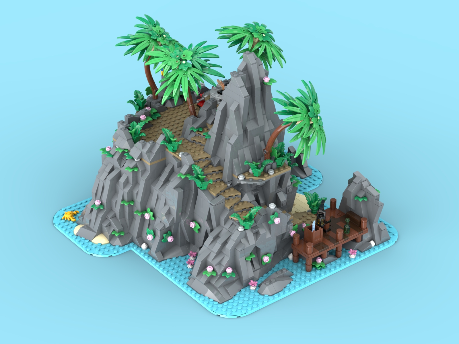 [Diamond Rock] [BrickLink]