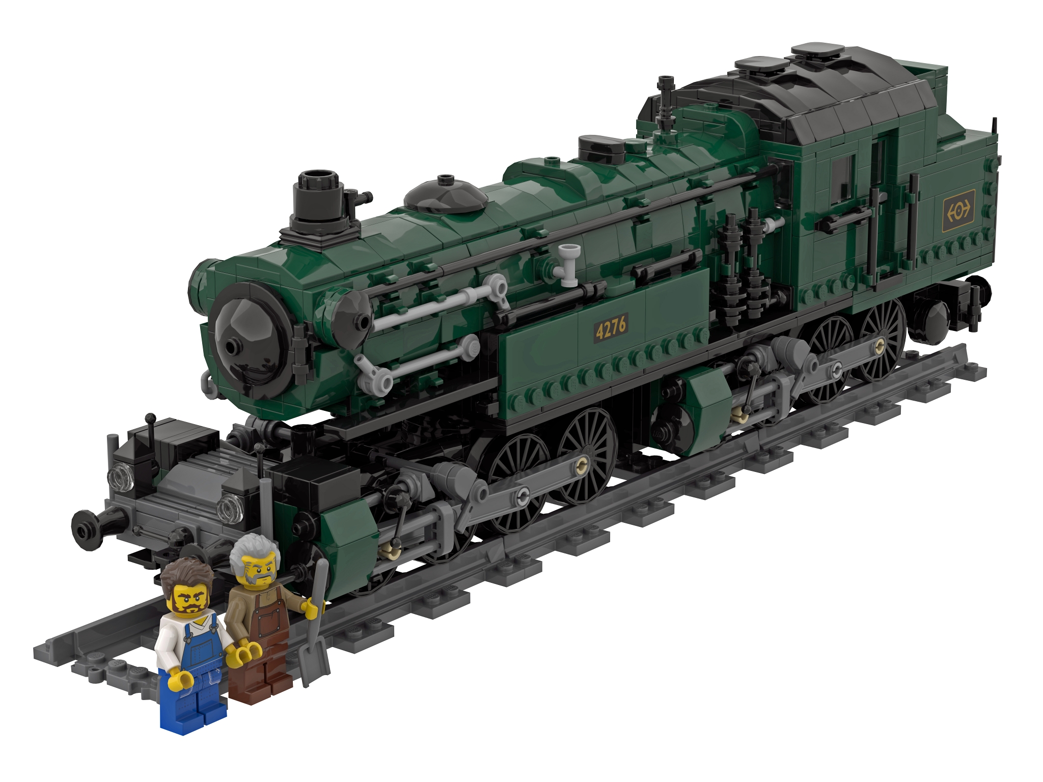 [Steam Locomotive Train] [BrickLink]