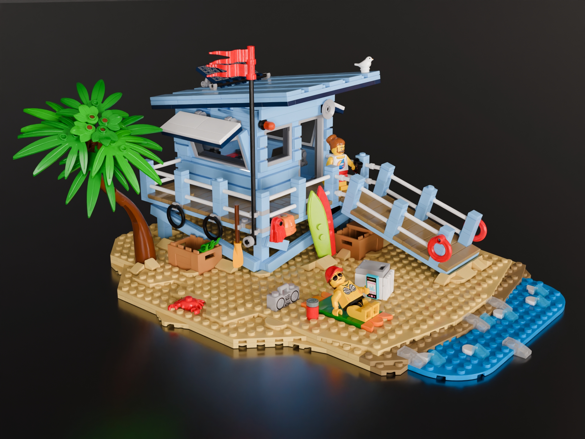 [LIFEGUARD TOWER] [BrickLink]