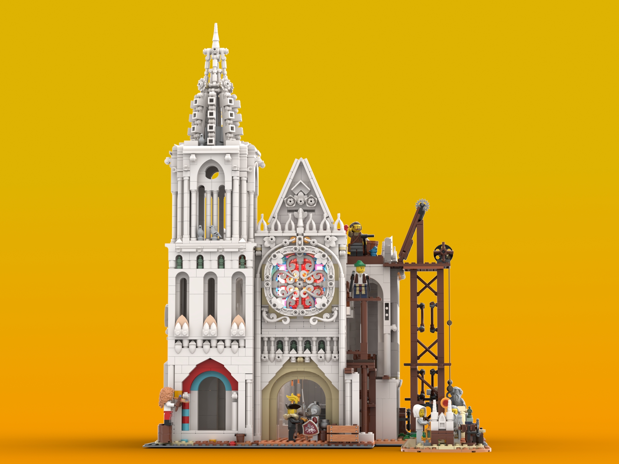 Medieval Cathedral] [BrickLink]