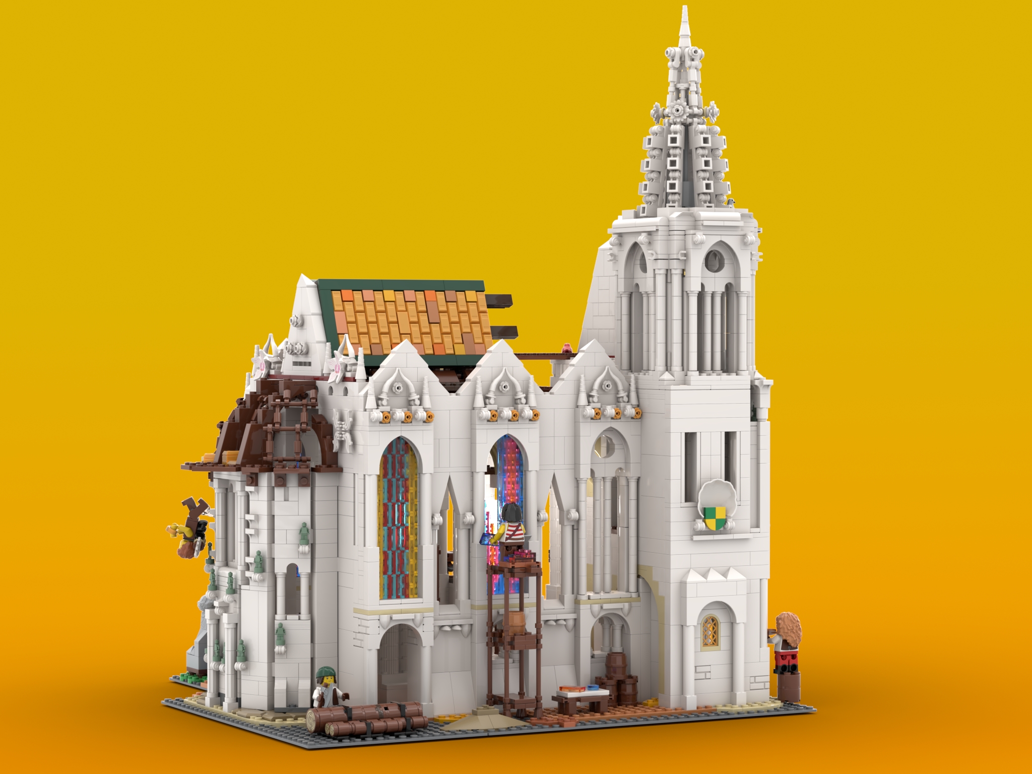 Medieval Cathedral] [BrickLink]