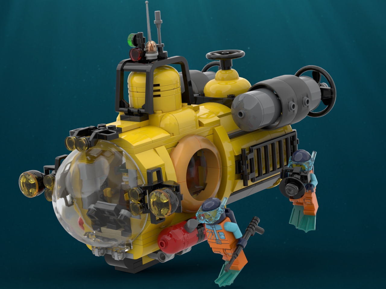 [Deep Sea Exploration: Whale Fall] [BrickLink]