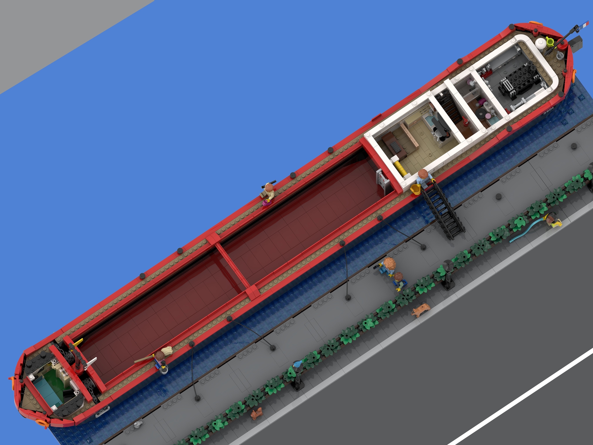 [The French Houseboat] [BrickLink]
