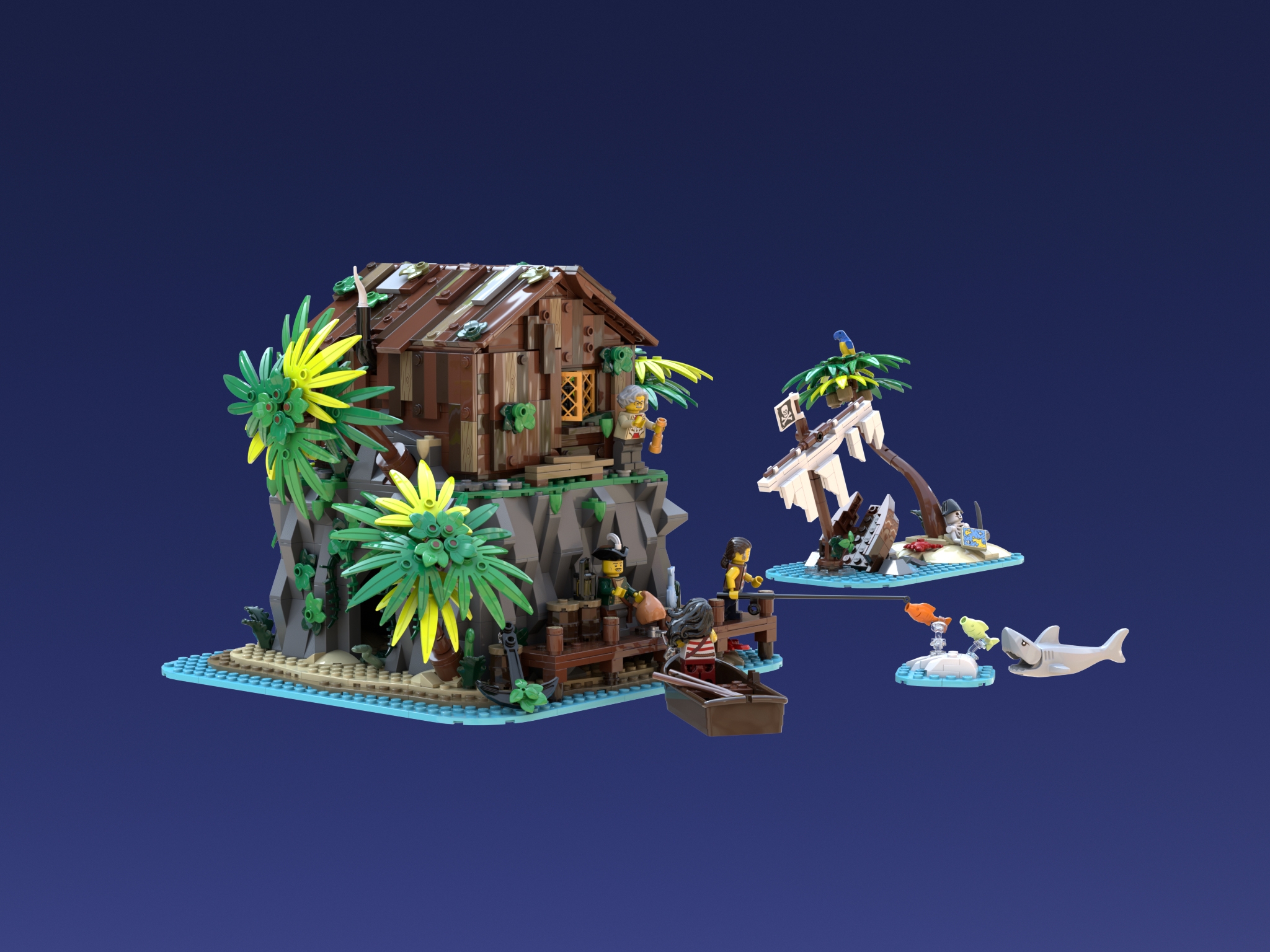 The Legend of Snake Island] [BrickLink]