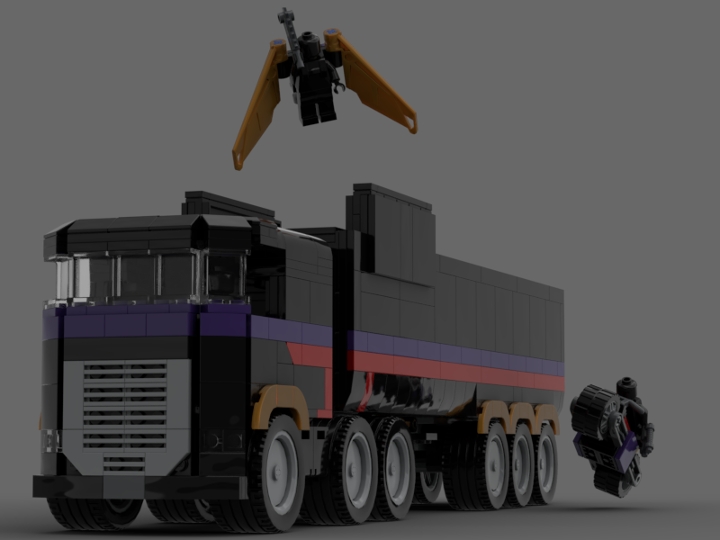 Nindroid Mobile Base from BrickLink Studio [BrickLink]