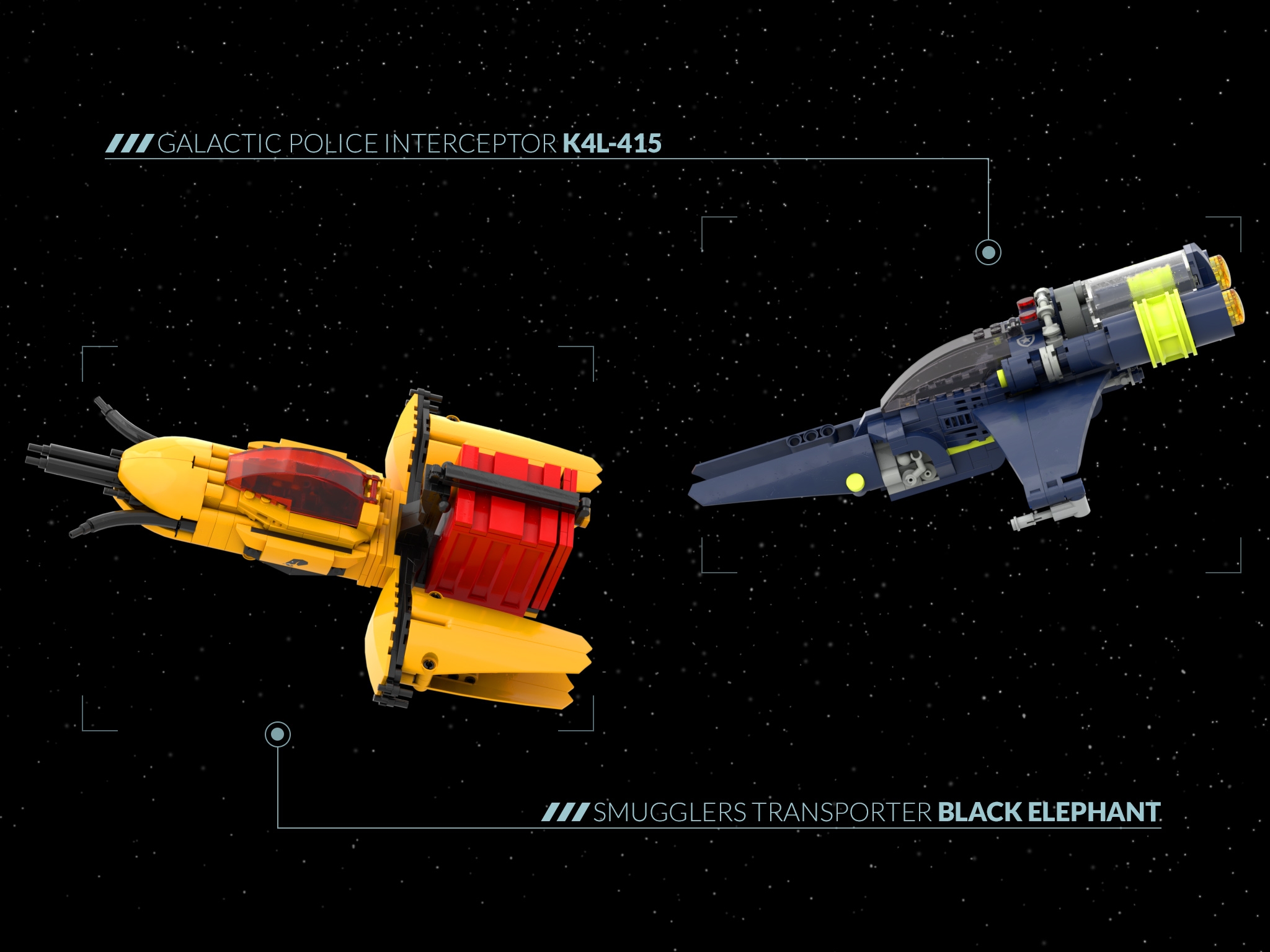 [Galactic Police vs Smuggler] [BrickLink]