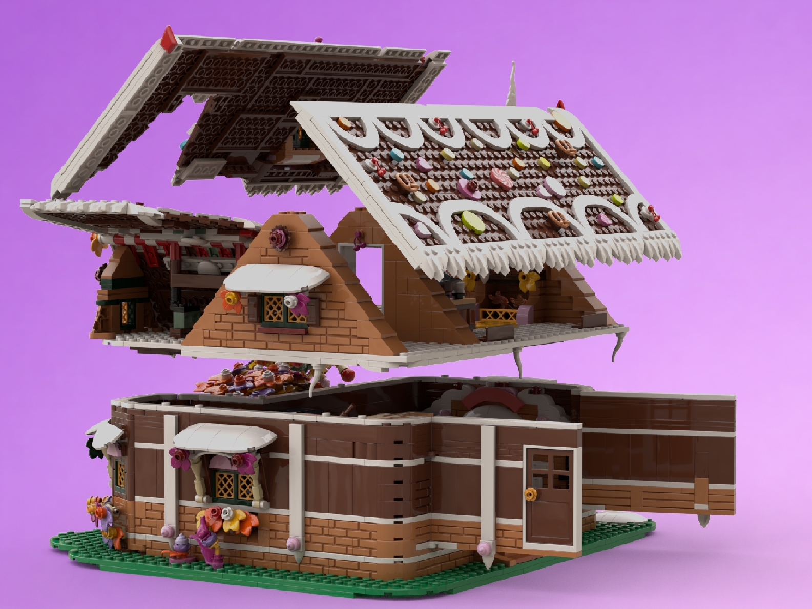 [Gingerbread Cottage] [BrickLink]