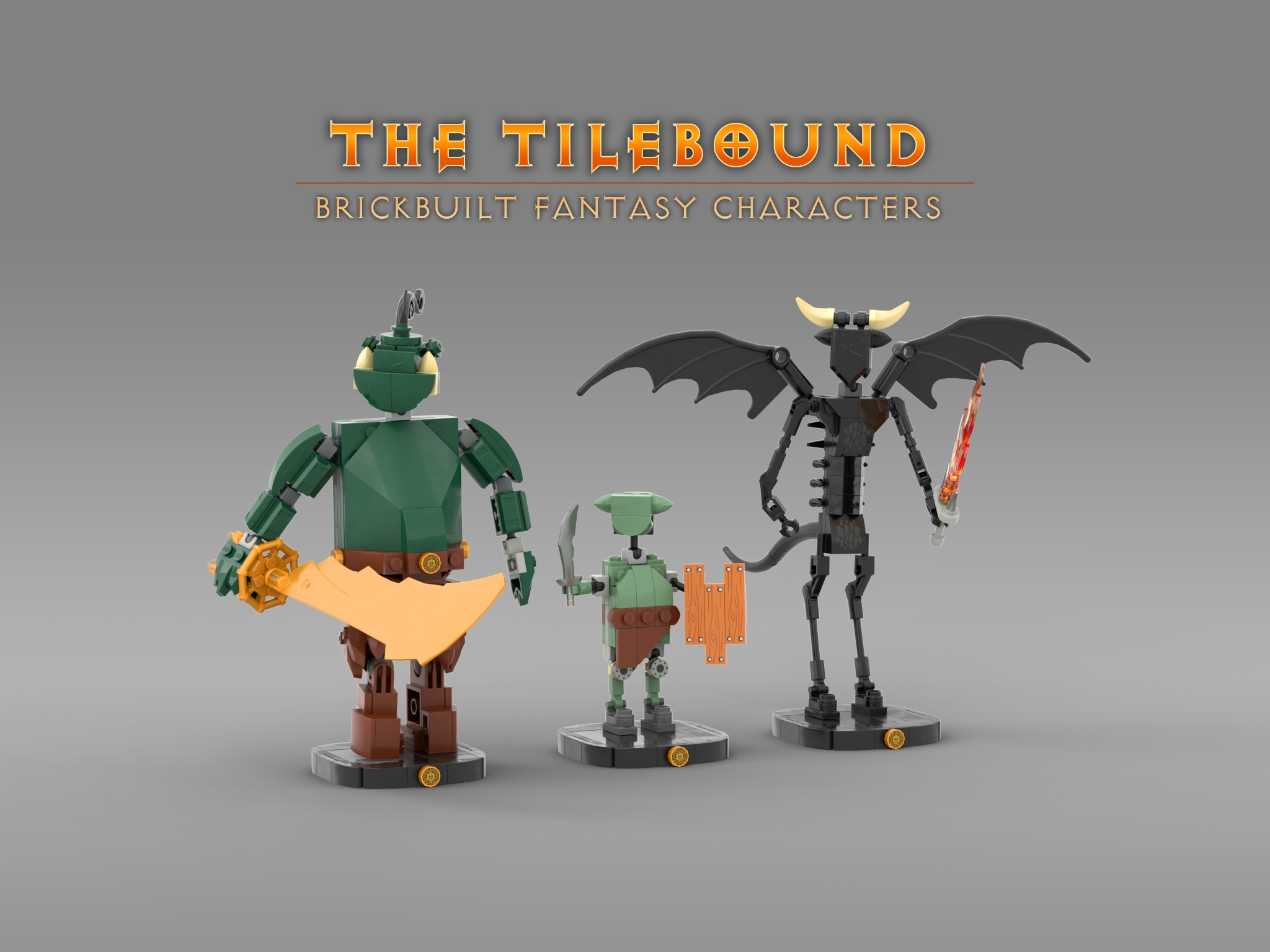 ゲームキャラクター brick The Tilebound - Brickbuilt fantasy characters (only monsters