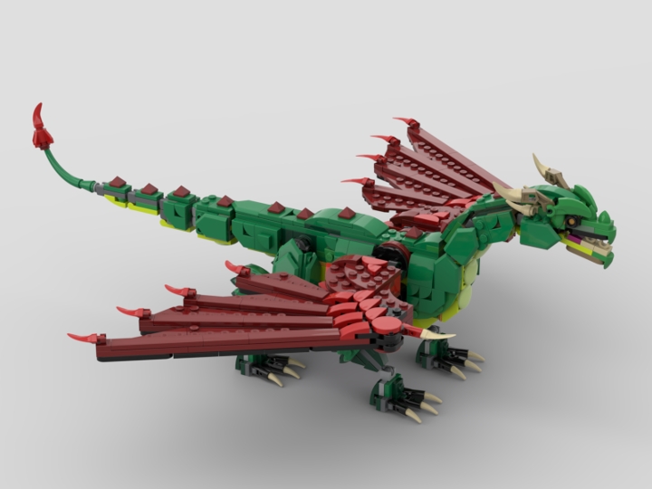 Dragon from BrickLink Studio [BrickLink]