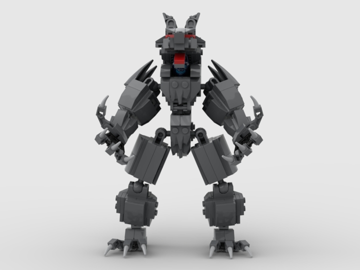 STONE WEREWOLF MECH from BrickLink Studio [BrickLink]
