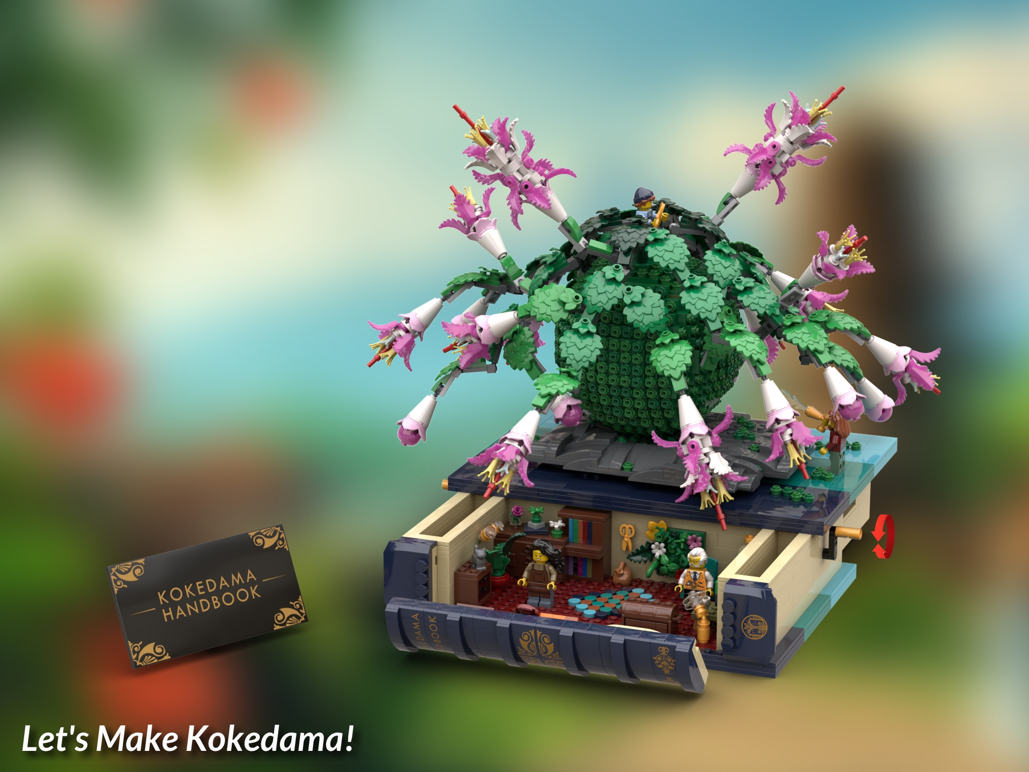 Let's Make Kokedama!] [BrickLink]