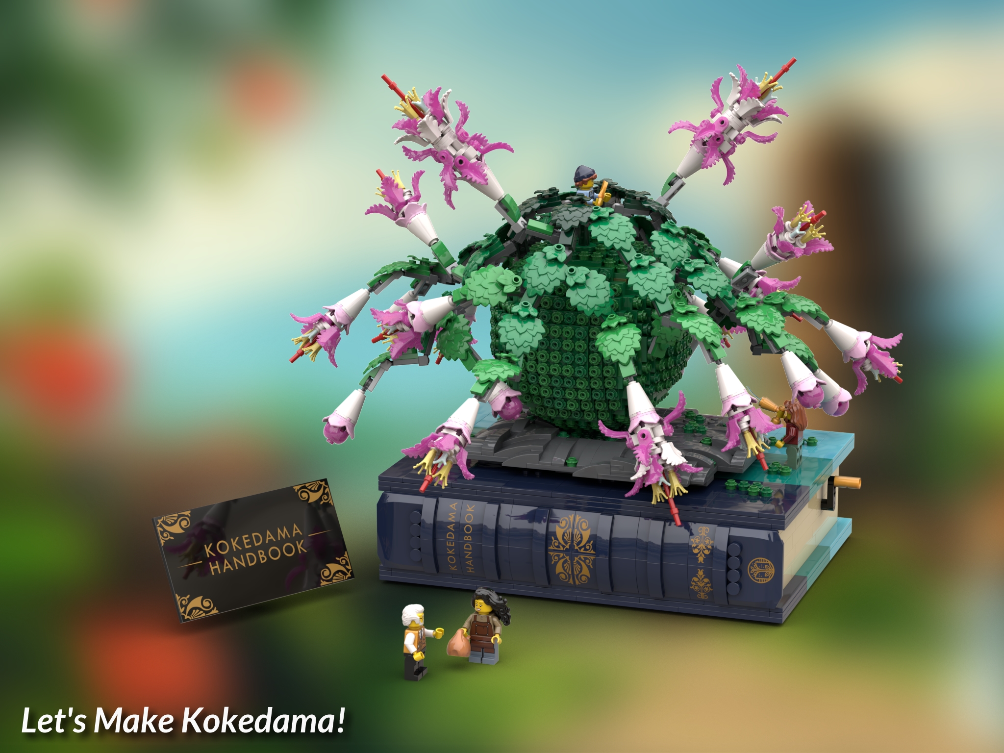 Let's Make Kokedama!] [BrickLink]