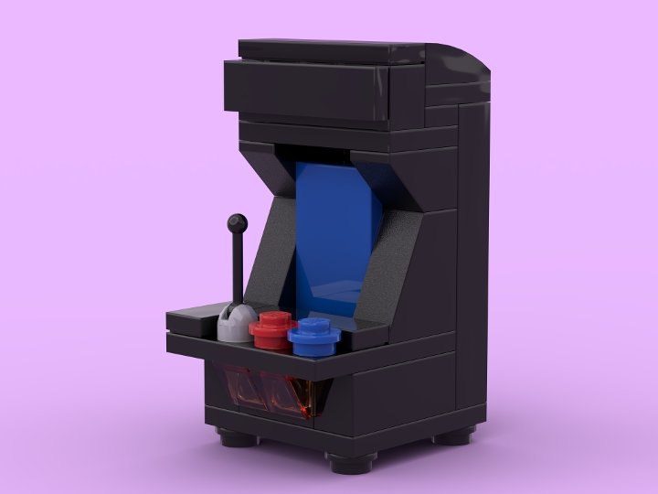 Arcade MACHINE MOC from BrickLink Studio [BrickLink]