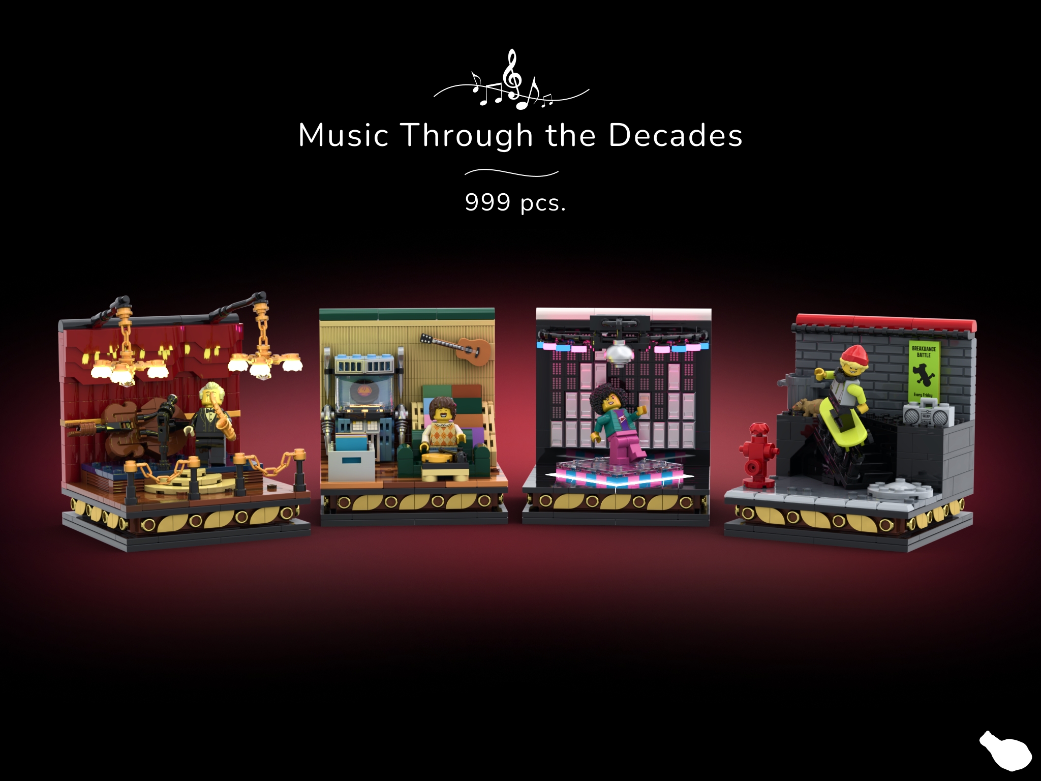 [Music Through the Decades] [BrickLink]