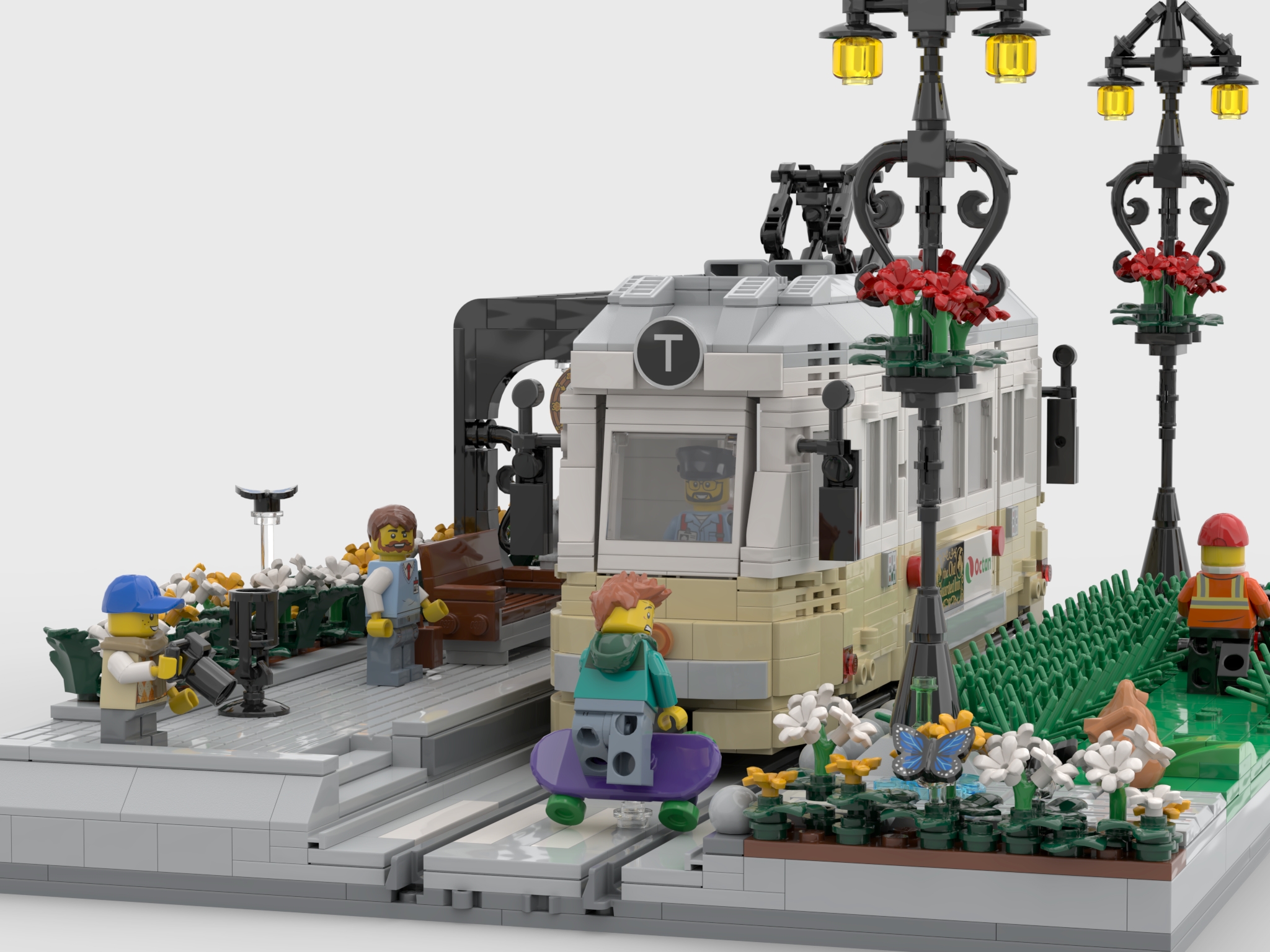 [City tram] [BrickLink]