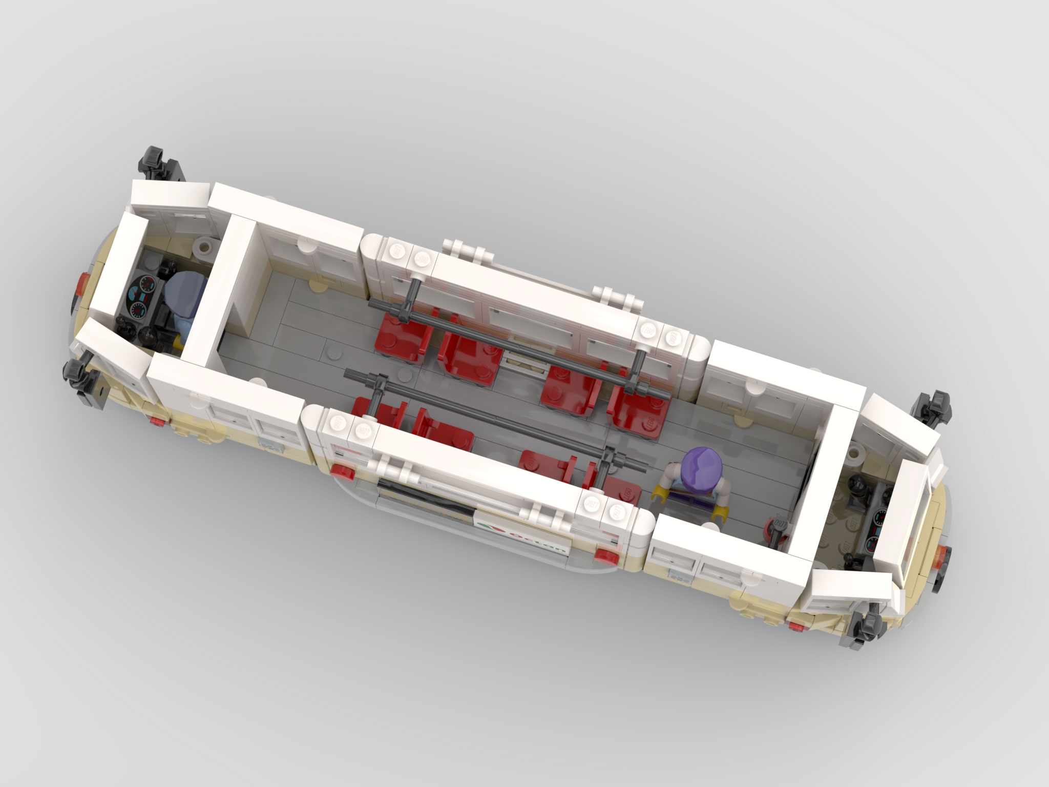 [City tram] [BrickLink]