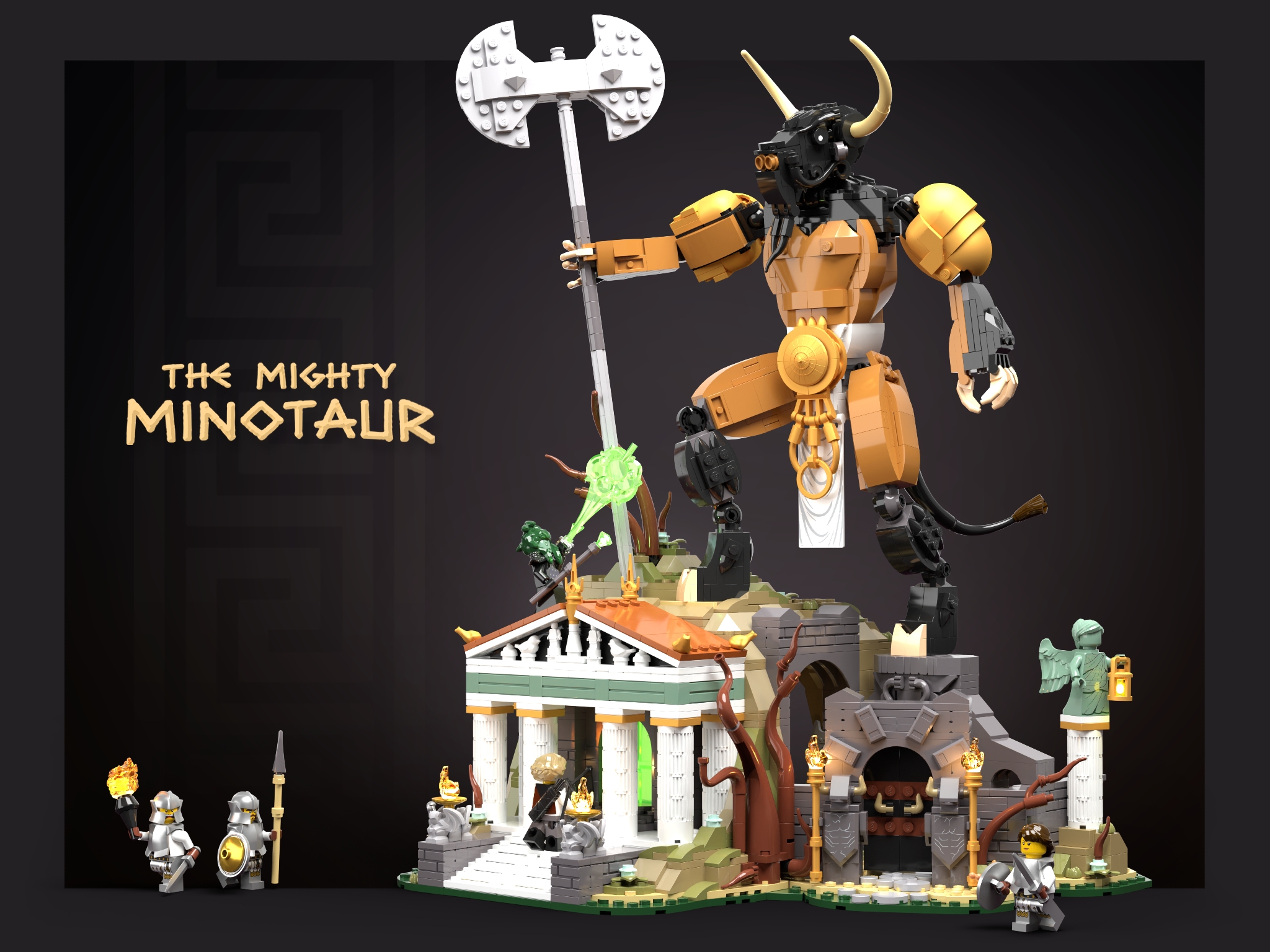 The Mighty Minotaur] [BrickLink]