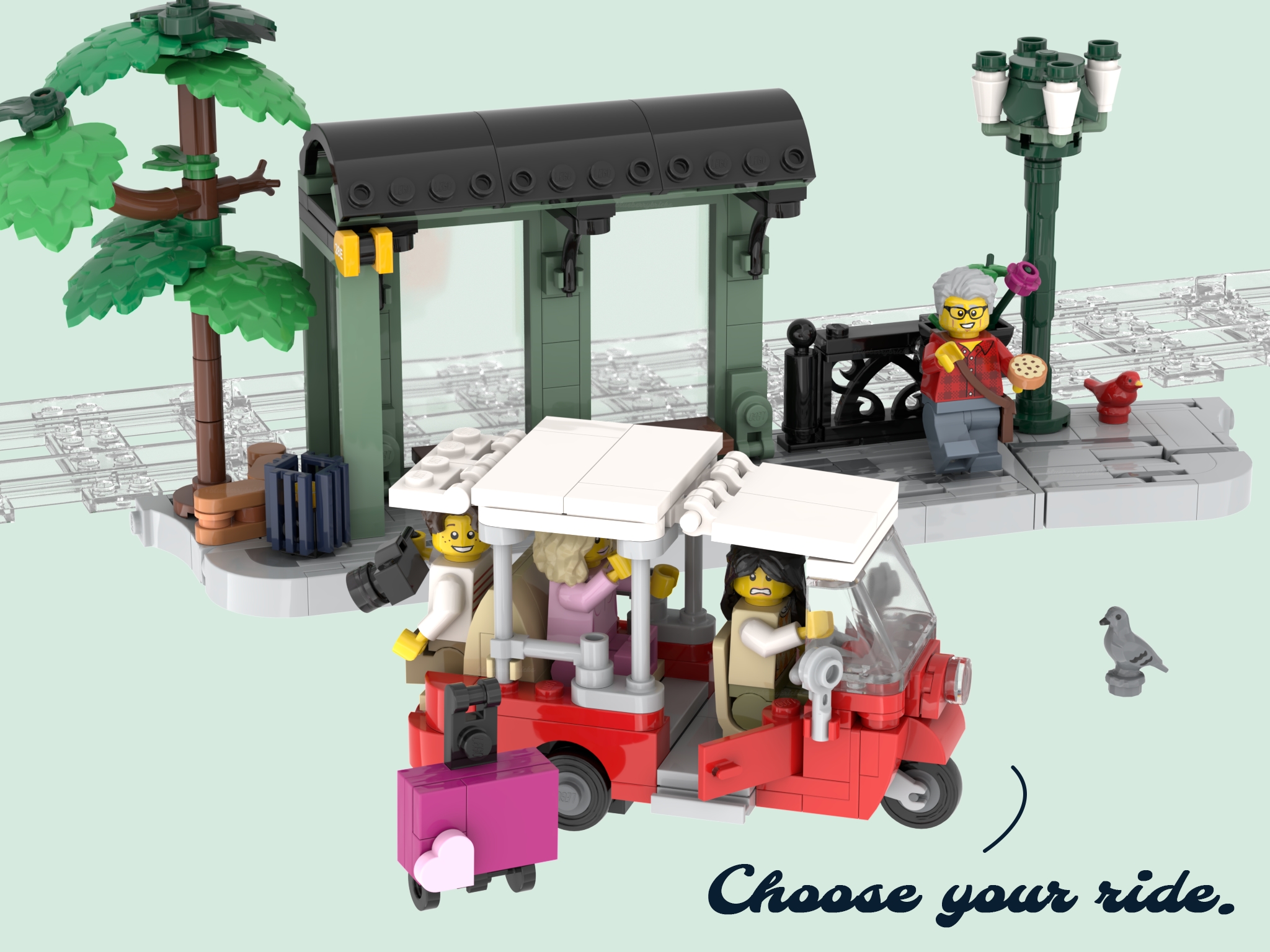 [Lisbon Tram Ride] [BrickLink]