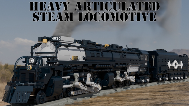 [Heavy Articulated Steam Locomotive] [BrickLink]