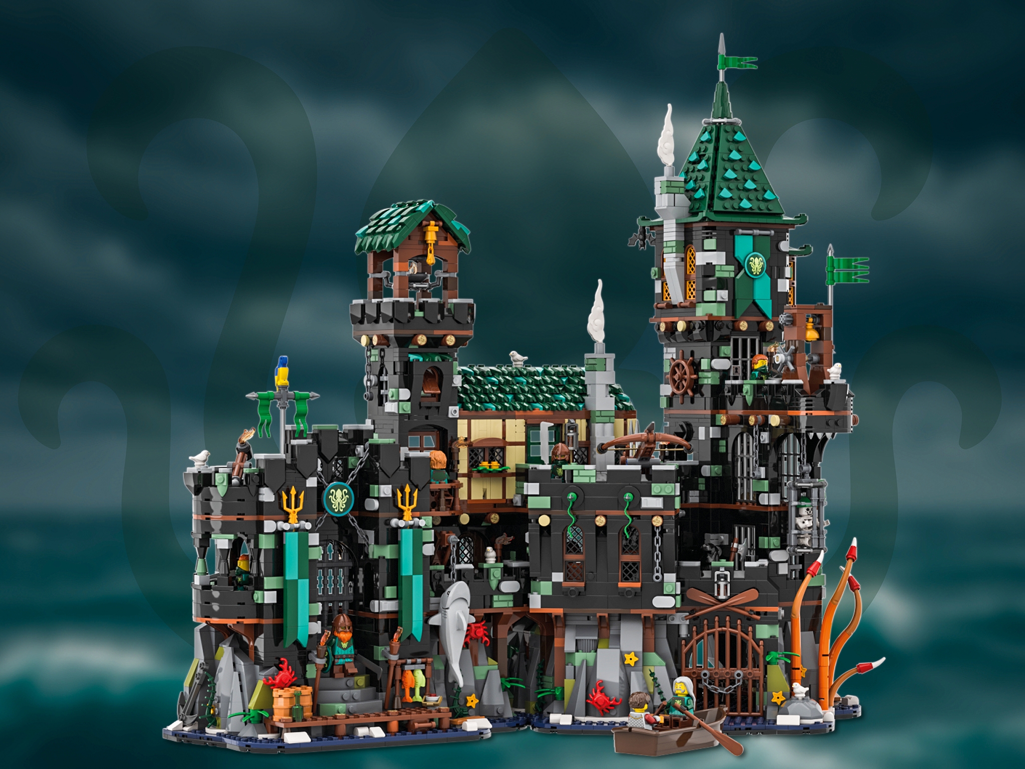 プレイマットセット　Berry's forest Ghost's castle The Emerald Abyss (Prison Castle)] [BrickLink]