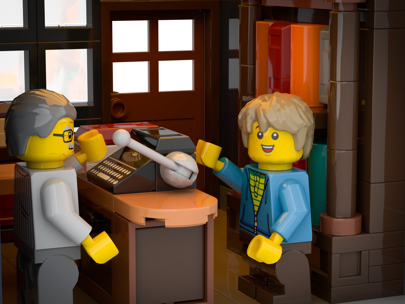 【４セット】エルセーヌ　ショッキングショット New Orleans's Spirit, the French Quarter] [BrickLink]