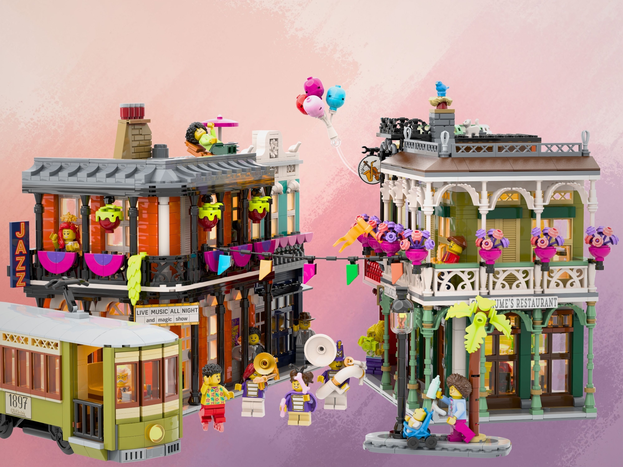 New Orleans's Spirit, the French Quarter] [BrickLink]