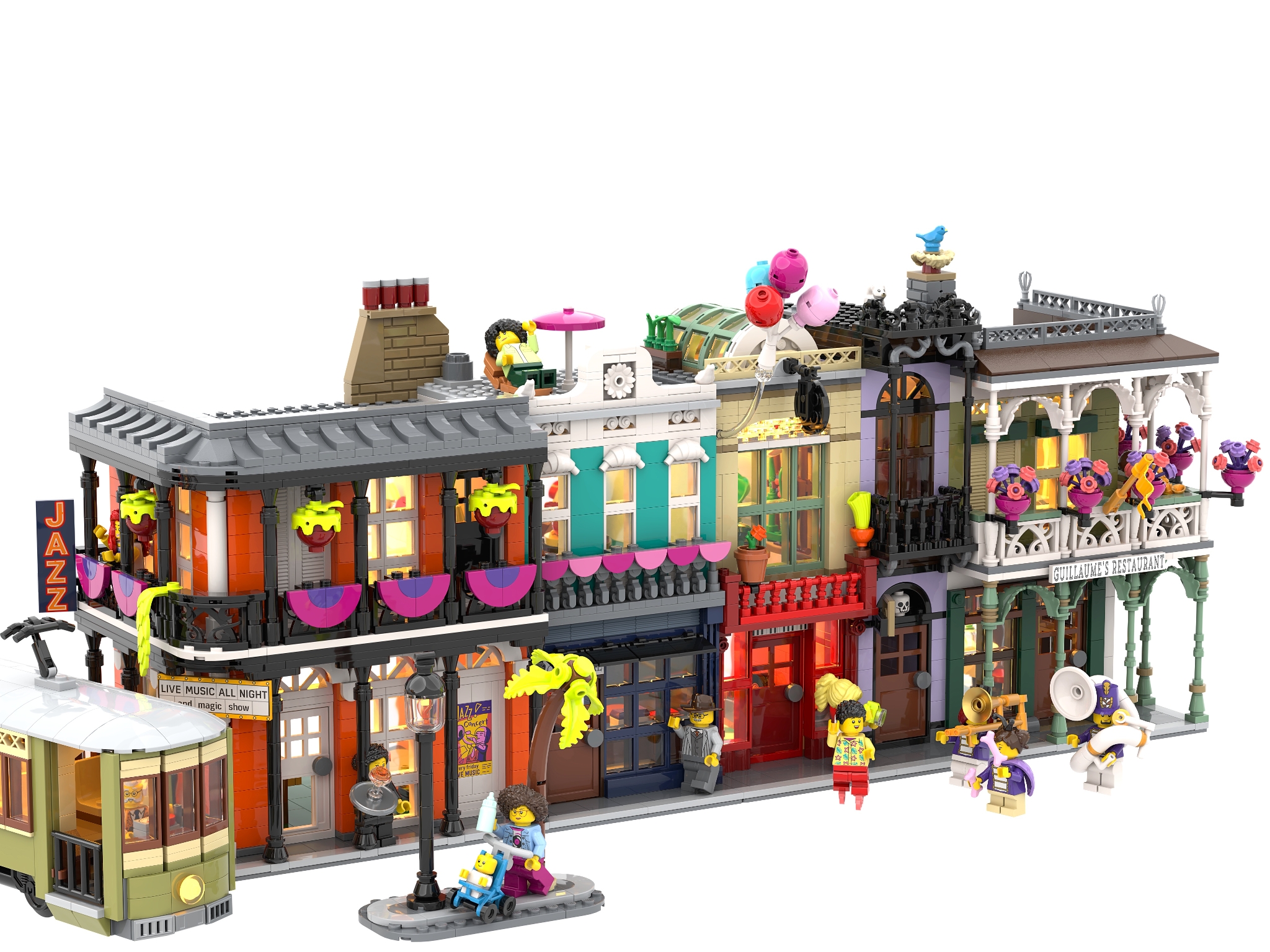 New Orleans's Spirit, the French Quarter] [BrickLink]