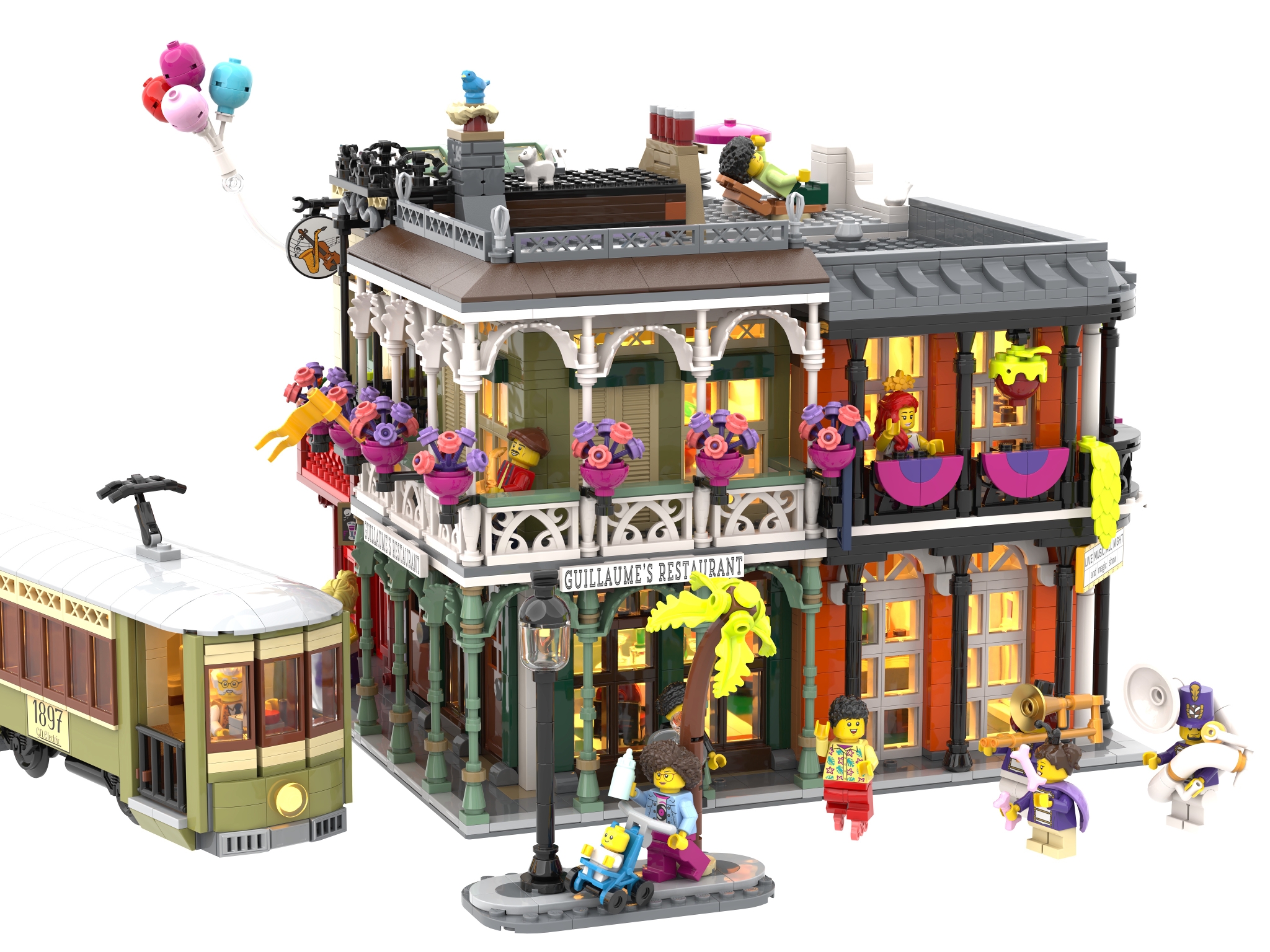 New Orleans's Spirit, the French Quarter] [BrickLink]