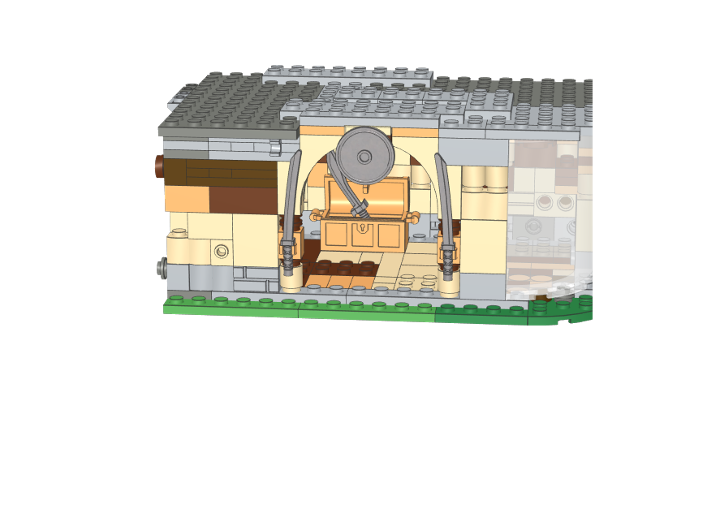 The Barracks from BrickLink Studio [BrickLink]