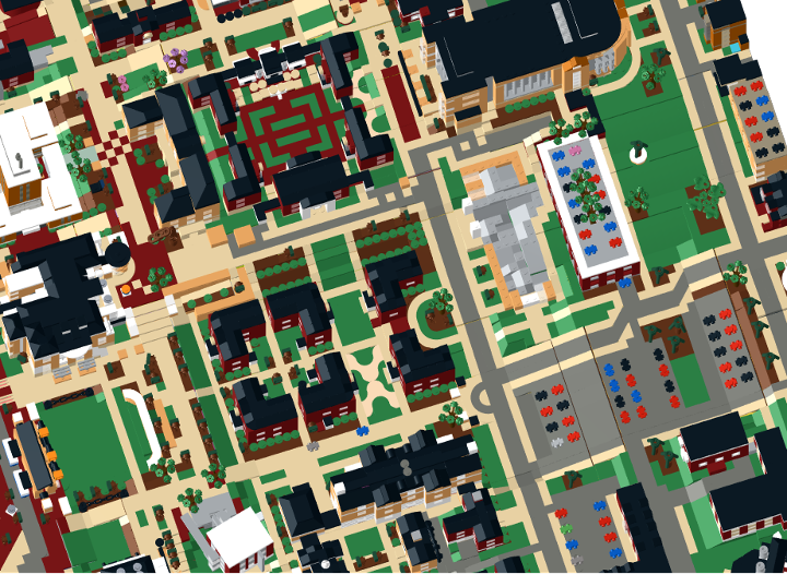 Final College Model from BrickLink Studio [BrickLink]