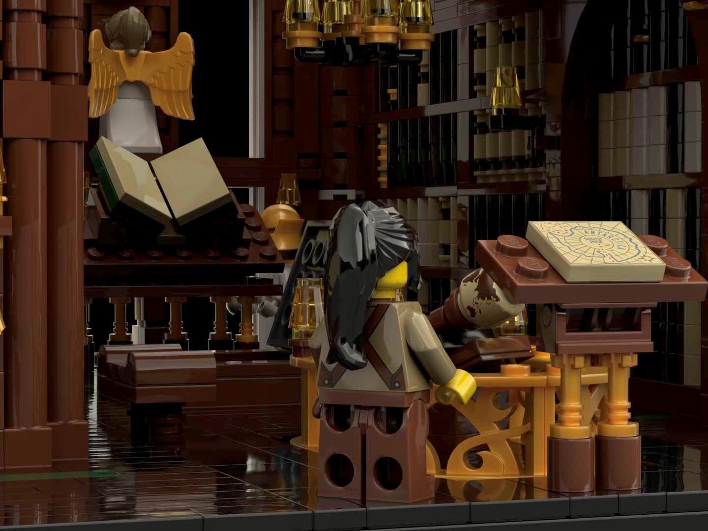 [Renaissance Library] [BrickLink]