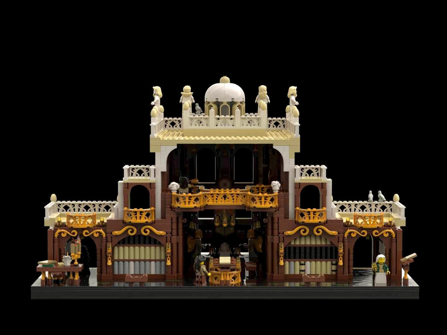 [Renaissance Library] [BrickLink]
